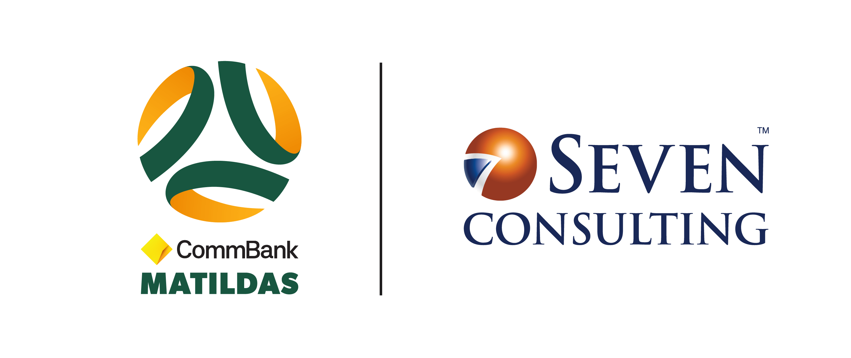 Westfield Matildas Seven Consulting New Sponser Logo Design